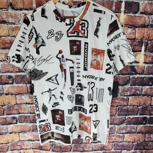 Nike Air Jordan Retro Jumpman 23 Photo Print T